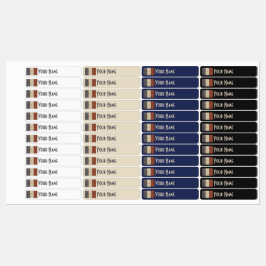 France Art Deco Flag | Custom Iron-On Name Label ラベル