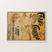 France Champagne Vintage Wine Drink ジグソーパズル (横)