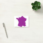 France Country Europe Map ポストイット (オフィス)