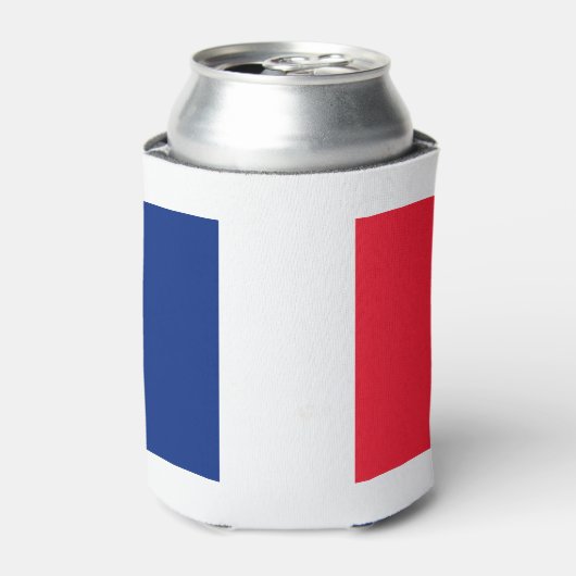 France Flag 缶クーラー (缶正面)