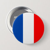 France flag 缶バッジ (正面&裏面)