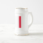 France Flag Emblem ビールジョッキ (正面右)