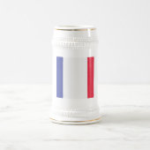 France Flag Emblem ビールジョッキ (中央)