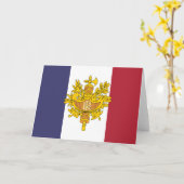 France flag phone case カード (黄色い花)
