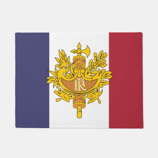 France flag phone case ドアマット (正面)