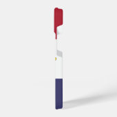 France flag phone case iPhoneケース (左側面)