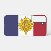 France flag phone case samsung galaxyケース (裏面横)