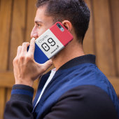 France Football Personalized Team Colors Athlete  iPhoneケース