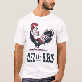 France Football Tシャツ | アレ・レ・ブルー ニワトリ