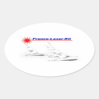 France Laser RC Classic 楕円形シール