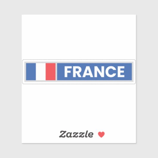France National Flag シール (シート)