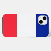 France Paris Flag Cell Phone Case iPhoneケース (裏面横)