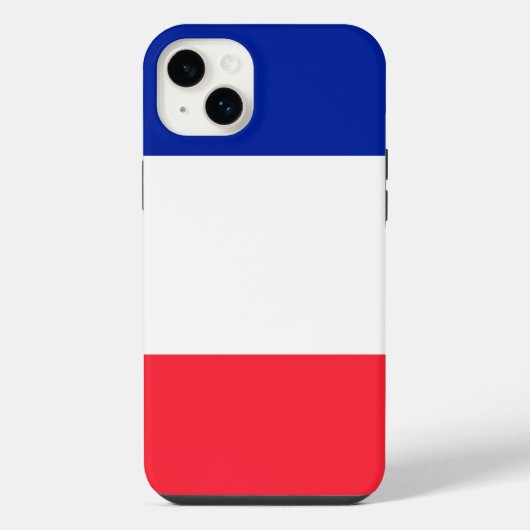 France Paris Flag Cell Phone Case iPhoneケース (裏面)