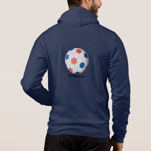 France Soccer パーカ (裏面)