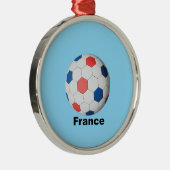 France Soccer メタルオーナメント (右)