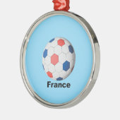 France Soccer メタルオーナメント (左)