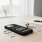 France Soccer Custom Name Number Gift iPhoneケース