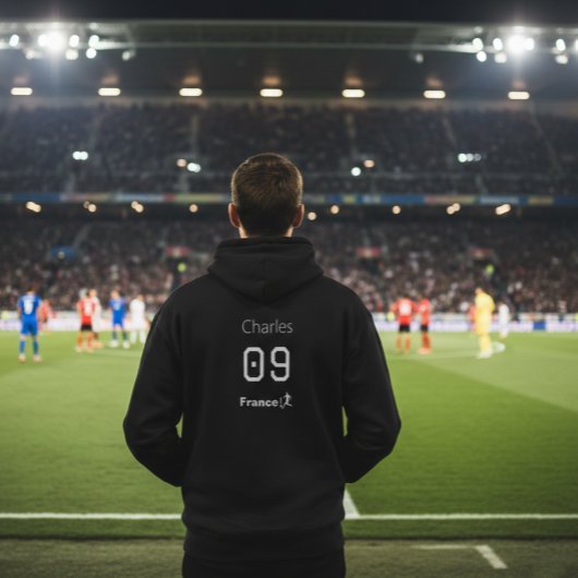 France Soccer Personalized Name Number Jersey パーカ