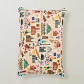 France Travel Icons Design アクセントクッション (裏面(縦))
