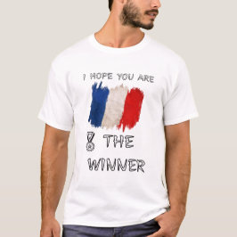 France-Tricolore-Champion-French-Flag-Distressed Tシャツ
