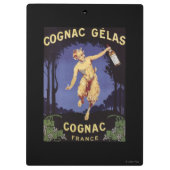 FranceCognac Gelas昇進のPosterFrance クリップボード (裏面)
