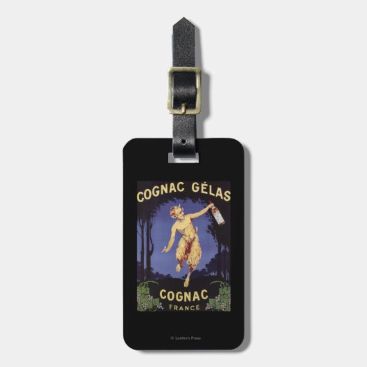 FranceCognac Gelas昇進のPosterFrance ラゲッジタグ (正面縦)