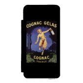 FranceCognac Gelas昇進のPosterFrance Incipio iPhoneウォレットケース (フォリオ 正面)