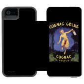 FranceCognac Gelas昇進のPosterFrance Incipio iPhoneウォレットケース (フォリオオープン)