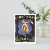 FranceCognac Gelas Promotion Posterフランス ポストカード (スタンド正面)