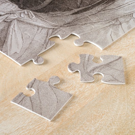 Francesc著刻まれるトマスBoleyn (1477-1539年) ジグソーパズル (側面)