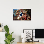 Francesco de Mura Juno (Hera)がアルガスにIoを約束 ポスター (ホームオフィス)