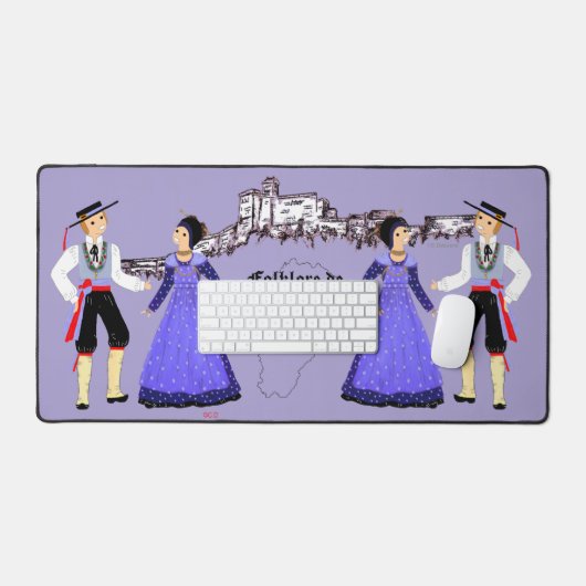 Franche-Comté d'autrefois デスクマット (キーボード&マウス)