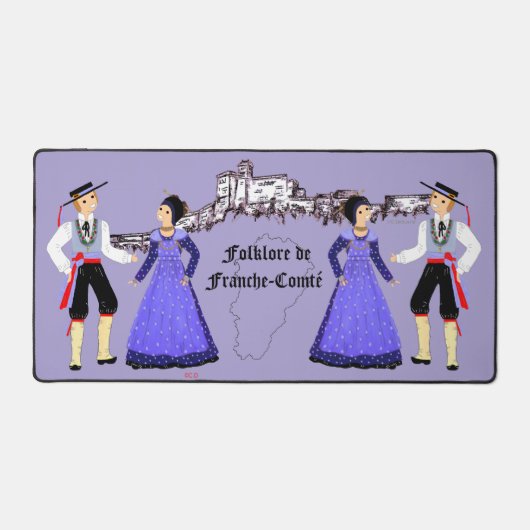 Franche-Comté d'autrefois デスクマット (正面)
