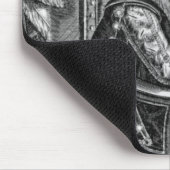 Francis Baconの(1561-1626年の)子爵のポートレートの マウスパッド (コーナー)