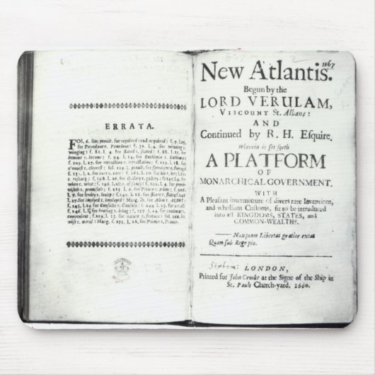 Francis BaconへのTitlepages マウスパッド (正面)
