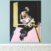 Francis Bacon art キャンバスプリント (インサイチュ (ウッドフロア))