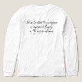 Francis Bacon English philosopher トライブレンドＴシャツ (デザイン正面)