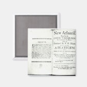 Francis Bacon'sのタイトルページ マグネット (正面/裏面)