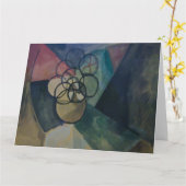 Francis Picabia, Caoutchouc, 1909.抽象芸術・アート カード (黄色い花)