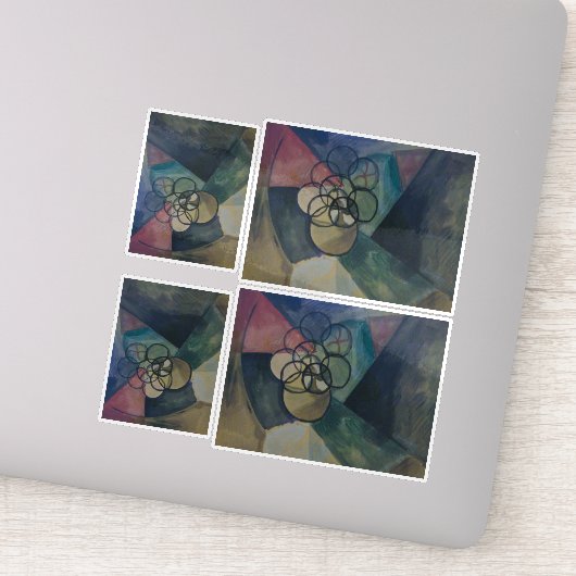 Francis Picabia, Caoutchouc, 1909.抽象芸術・アート シール (詳細)