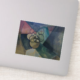 Francis Picabia, Caoutchouc, 1909.抽象芸術・アート シール