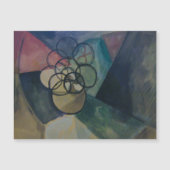 Francis Picabia, Caoutchouc, 1909.抽象芸術・アート マグネット招待状 (正面)