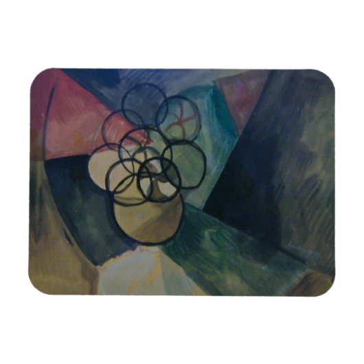 Francis Picabia, Caoutchouc, 1909.抽象芸術・アート マグネット (横)