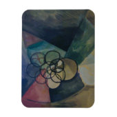 Francis Picabia, Caoutchouc, 1909.抽象芸術・アート マグネット (縦)