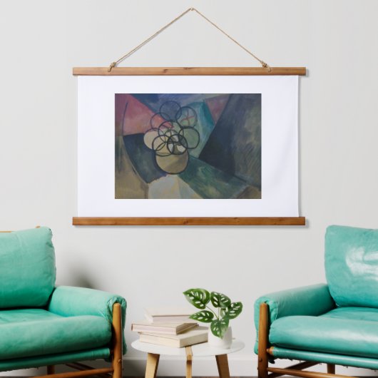 Francis Picabia, Caoutchouc, 1909.抽象芸術・アート 吊り下げ型タペストリー (リビング)