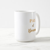 Franciscan Peace and All Good Coffee Mug コーヒーマグカップ (正面右)