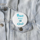Franciscan Peace and All Good Pin 缶バッジ (インサイチュ)