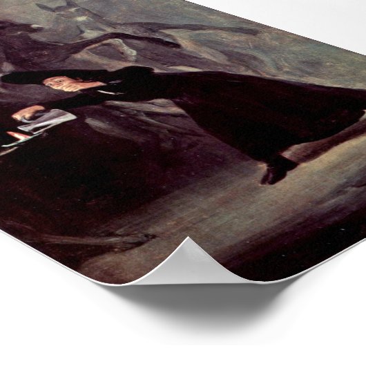 Francisco de Goya - The lamp of the Devil ポスター (角)