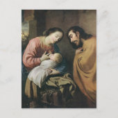 Francisco de Zurbaran – エジプトへのフライトの残り ポストカード (正面)