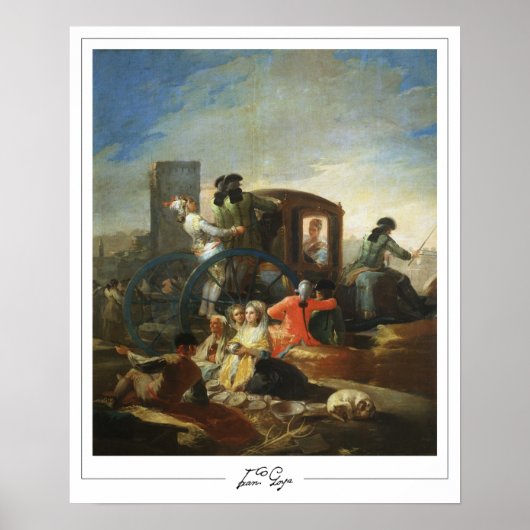 Francisco Goya Zedign アートポスター #18 ポスター (正面)